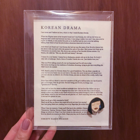 Korean Drama (Pin + Poem Pack)