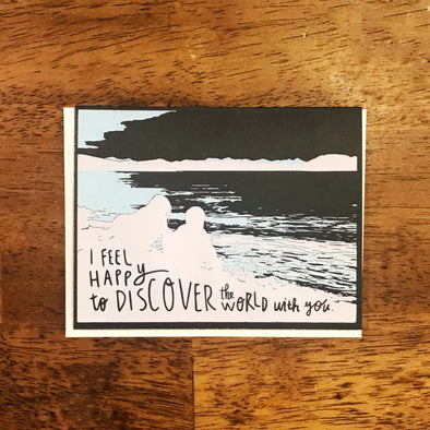 Discover the World With You Card