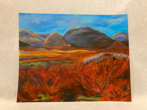 View From Camp Giclee Print by MK MacNaughton