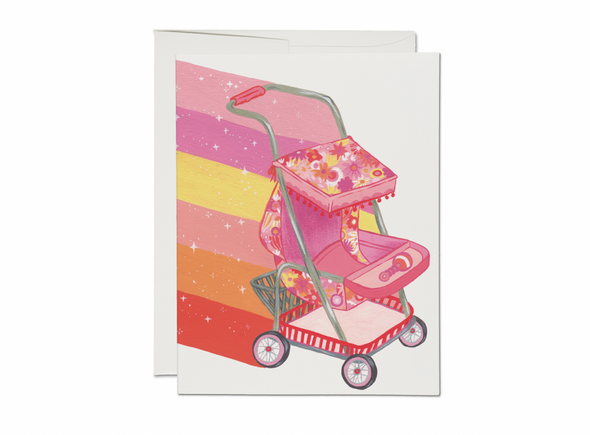 Magical Stroller Baby card