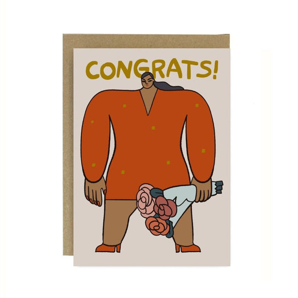 Congrats Bouquet Card