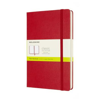 Large Scarlet Red Moleskine Notebook