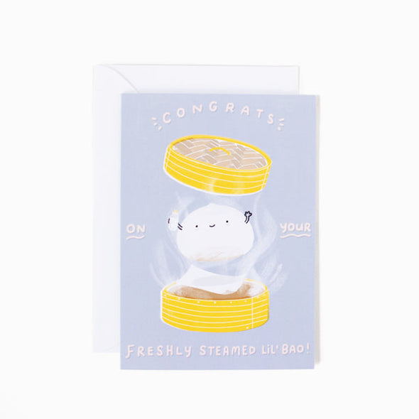 Freshly Steamed Bao Card