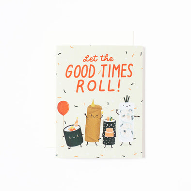 Let the Good Times Roll Card