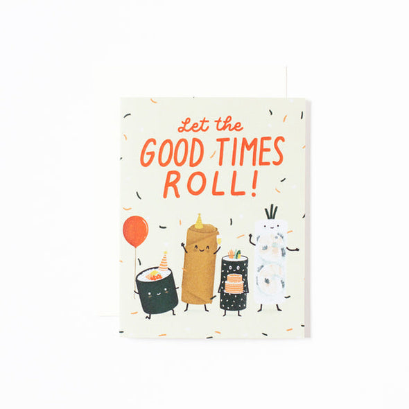 Let the Good Times Roll Card