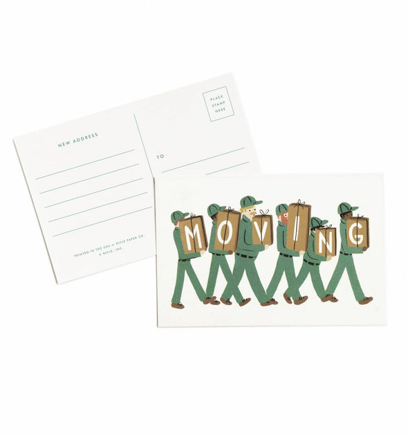 Moving Pack of 10 Postcards