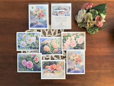 Rose Collection - Greeting Card Set of 6