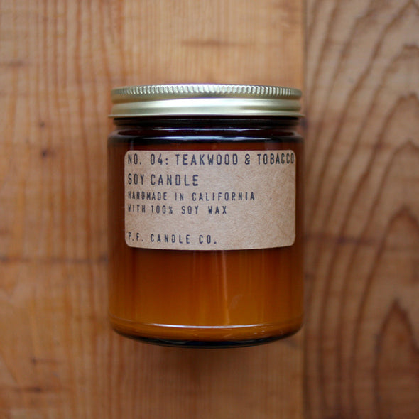 Teakwood & Tobacco Soy Candle